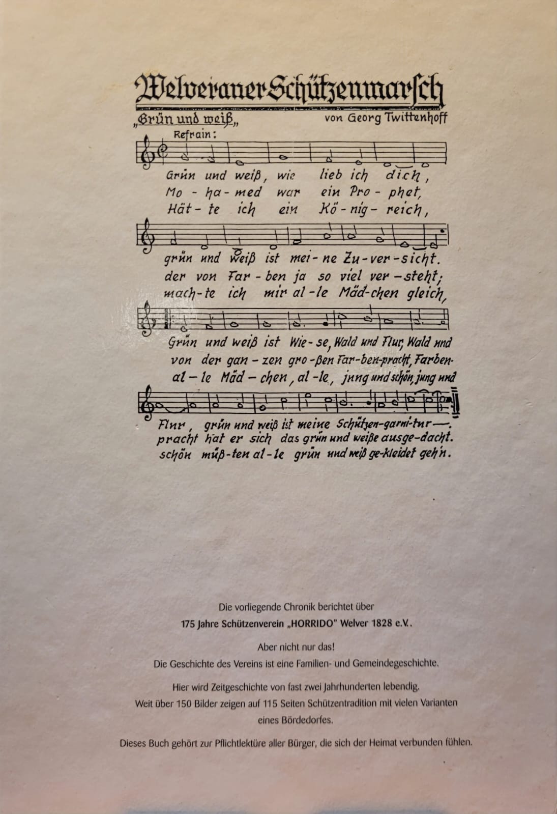 175 Jahre Chronik Schützenverein Horrido Welver 1828 e.V. schuetzenverein_horrido_welver_chronik_175_jahre_rueckseite